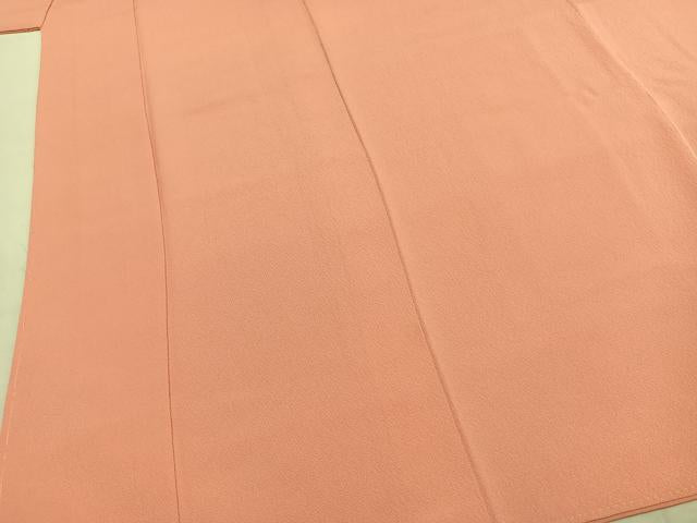 平和屋着物●上質な色無地　東雲色　正絹　逸品　未使用　AABI9417fy