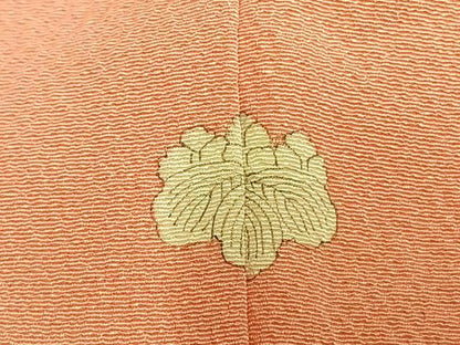 平和屋着物●上質な色無地　東雲色　正絹　逸品　未使用　AABI9417fy