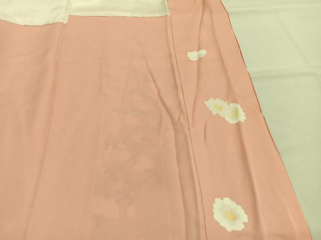 平和屋着物●訪問着　友禅　作家物　枝花文　暈し染め　正絹　逸品　AABI9422fy
