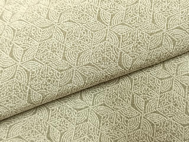 平和屋着物●伝統工芸士 砂川健一　江戸小紋　幾何学文様　正絹　逸品　AABI9444fy