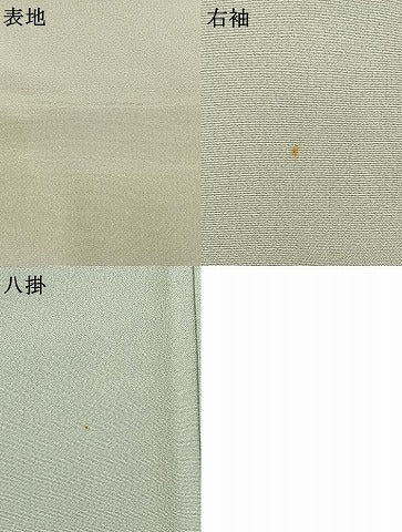 平和屋着物●訪問着　友禅　作家物　草花文　暈し染め　金彩　正絹　逸品　AABI9463fy
