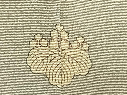 平和屋着物●訪問着　友禅　作家物　草花文　暈し染め　金彩　正絹　逸品　AABI9463fy