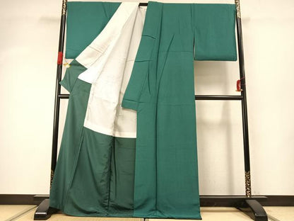 平和屋着物●江戸小紋　鮫小紋柄　正絹　逸品　AABI9464fy