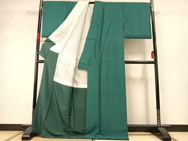 平和屋着物●江戸小紋　鮫小紋柄　正絹　逸品　AABI9464fy