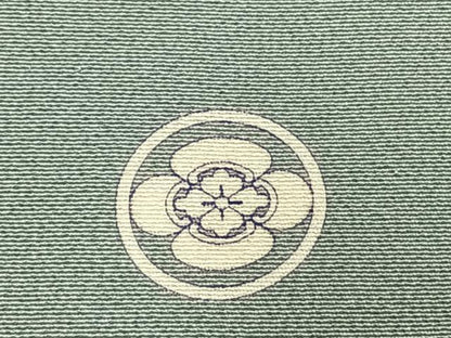 平和屋着物●京加賀糸目友禅作家　山崎巌　色留袖　枝花文　正絹　逸品　AABI9465fy