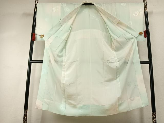 平和屋着物●長襦袢　無双仕立て　毬　暈し染め　正絹　逸品　AABI9471fy