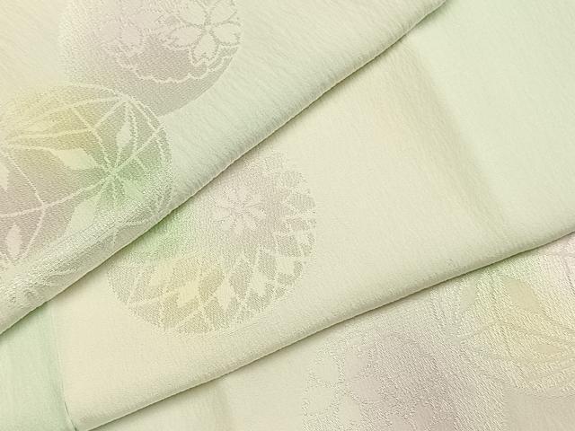 平和屋着物●長襦袢　無双仕立て　毬　暈し染め　正絹　逸品　AABI9471fy