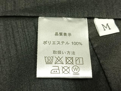 平和屋着物●男性　色無地　アンサンブル　黒地　キングサイズ　洗える着物　AABI9475fy