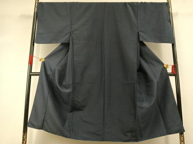 平和屋着物●男性　色無地　紺青色　洗える着物　AABI9480fy 平和屋着物○男性 色無地 紺青色 洗える着物 AABI9480fy
