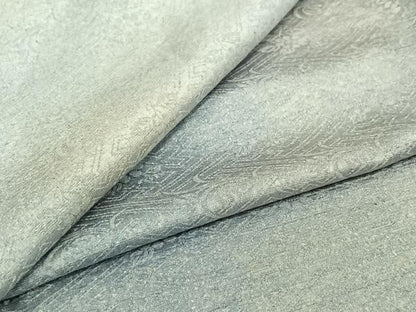 平和屋着物▽上質な小紋　単衣　霞文　正絹　逸品　AABI9531jh