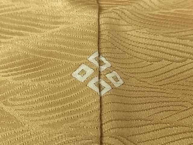 平和屋着物▽訪問着　単衣　刺繍　菱文　暈し染め　銀糸　正絹　逸品　AABI9539jh