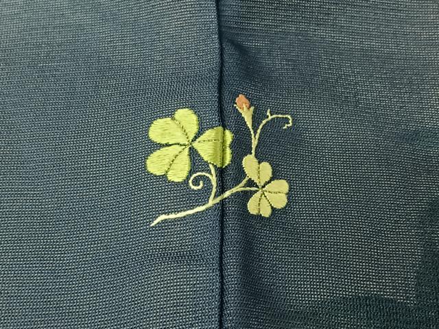 平和屋着物▽訪問着　無双　紗袷　紗×絽　手描き　流水花蝶文　正絹　逸品　AABI9560jh