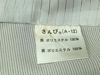 平和屋着物▽小紋　無双　紗袷　紗×絽　舞葉文　楓　さんび謹製　洗える着物　AABI9631jh