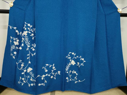 平和屋着物●訪問着　総刺繍　桐竹鳳凰　正絹　逸品　AABI9656ck