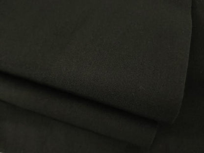 平和屋着物●男性　黒紋付　正絹　逸品　AABI9667ck