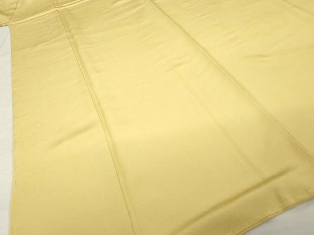 平和屋着物●上質な色無地　榛色　正絹　逸品　未使用　AABI9677ck