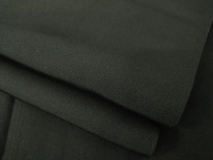 平和屋着物●男性　黒紋付・羽織セット　正絹　逸品　AABI9684ck
