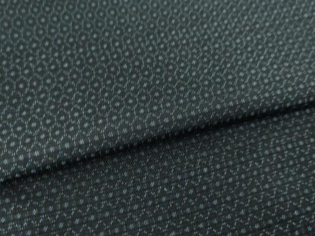 平和屋着物●男性　本場大島紬　アンサンブル　亀甲絣　正絹　逸品　AABI9691ck