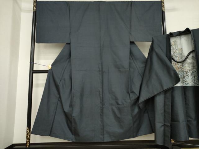 平和屋着物●男性　本場大島紬　アンサンブル　100亀甲　総詰め　正絹　逸品　AABI9716ck