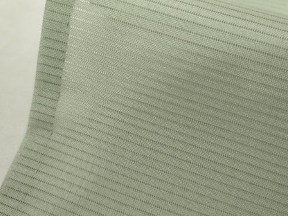 平和屋着物＊夏物　小紋　絽　短冊花文　洗える着物　AABI9739cs