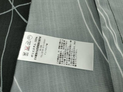 平和屋着物＊夏物　小紋　草木丸文　洗える着物　AABI9742cs