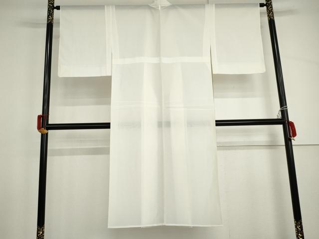 平和屋着物＊夏物　長襦袢　絽　生成り色　広衿仕立て　洗える着物　AABI9757cs
