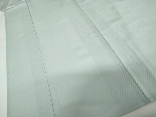 平和屋着物＊夏物　色無地　絽　白藍色　正絹　逸品　AABI9766cs