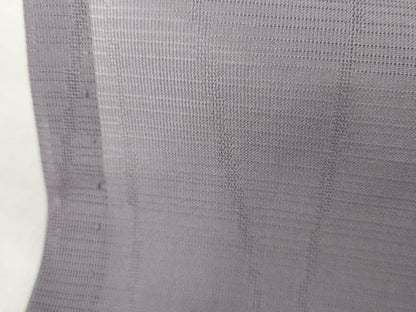 平和屋着物＊夏物　色無地　変わり絽　枝葉紋紗　藤紫色　正絹　逸品　AABI9834cs