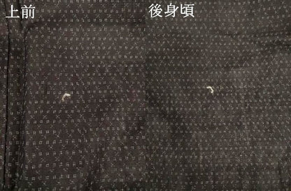 平和屋着物＊夏物　男性　石川県指定無形文化財　能登上布　本麻手織上布　絣柄　麻　逸品　AABI9841jd