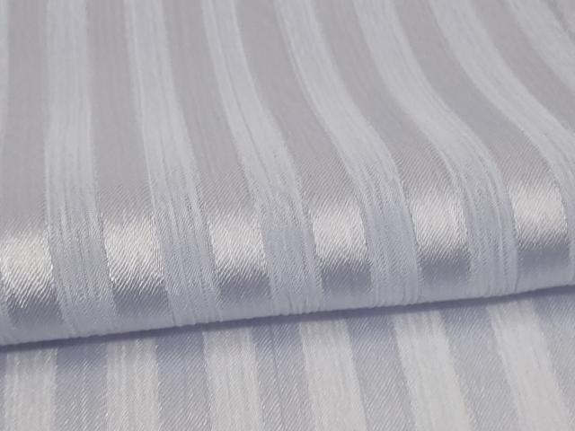 平和屋着物＊夏物　小紋　紗　縞　淡藤色　洗える着物　AABI9844jd