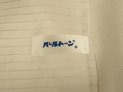 平和屋着物＊夏物　訪問着　絽　刺繍　草花間道　金銀彩　正絹　逸品　AABI9845jd
