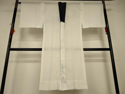 平和屋着物＊夏物　男性　長襦袢　絽　生成り色　正絹　逸品　AABI9851jd