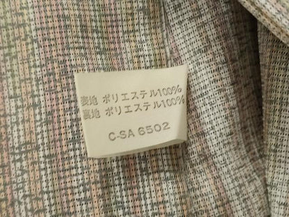 平和屋着物＊夏物　小紋　絽　霞文　洗える着物　AABI9858jd