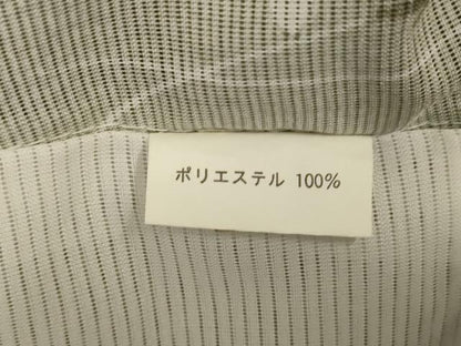 平和屋着物＊夏物　小紋　絽　草花文　洗える着物　AABI9862jd