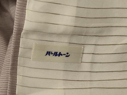 平和屋着物＊夏物 小紋 絽 南天文 正絹 逸品 AABI9871jd