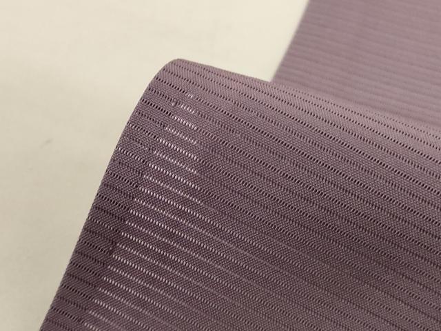 平和屋着物＊夏物 色無地 絽 鳩羽鼠色 正絹 逸品 AABI9874jd