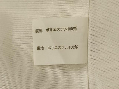 平和屋着物＊夏物 訪問着 絽 草花文 洗える着物 AABI9875jd