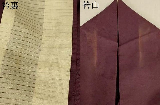 平和屋着物＊夏物 色無地 絽 霞紋紗 黒鳶色 正絹 逸品 AABI9881jd