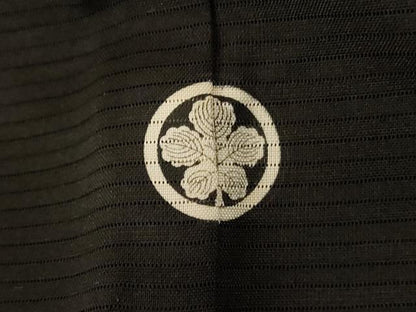 平和屋着物＊夏物　黒留袖　絽　駒刺繍　松竹梅　正絹　逸品　AABI9904jd