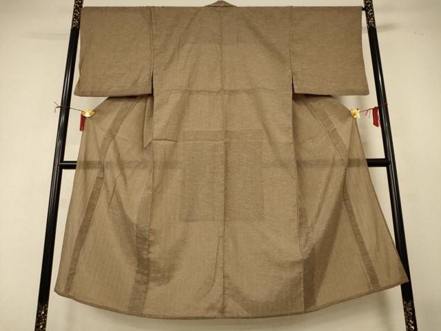 平和屋着物＊夏物　男性　小紋　霞文　AABI9912jd