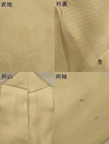 平和屋着物＊夏物　訪問着　絽　草花文　銀彩　正絹　逸品　AABI9926jd