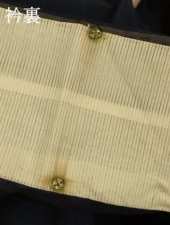 平和屋着物＊夏物　小紋　紗　枝葉文　正絹　逸品　AABI9945jd