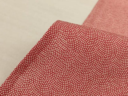 平和屋着物＊夏物　江戸小紋　絽　鮫小紋柄　正絹　逸品　AABI9946jd