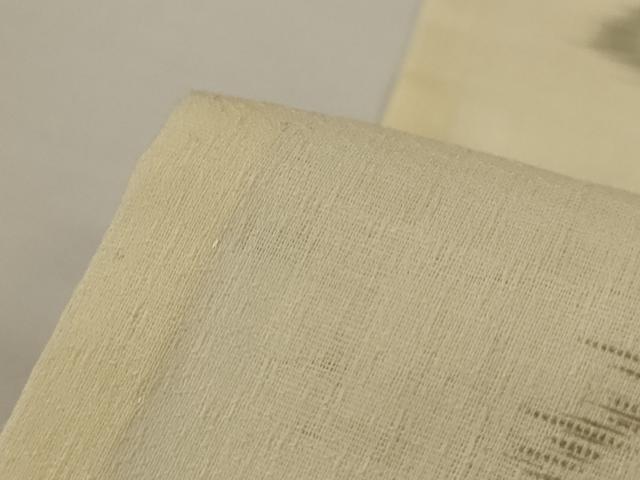 平和屋着物＊夏物　小紋　紗　流水舞蝶文　洗える着物　未使用　AABI9962jd