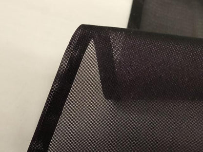 平和屋着物＊夏物　小紋　紗　楓文　正絹　逸品　AABI9965jd