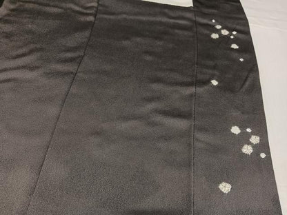 平和屋着物●訪問着 駒刺繍 絞り 枝花文 金彩 小田急百貨店扱い 正絹 逸品 AABJ0017ph