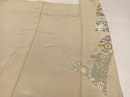 平和屋着物●豪華色留袖　友禅　作家物　恭平　鳳凰花文　正絹　逸品　AABJ0032ph