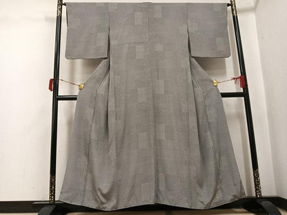 平和屋着物●江戸小紋　寄せ小紋柄　正絹　逸品　AABJ0039ph