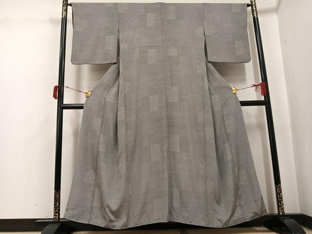 平和屋着物●江戸小紋　寄せ小紋柄　正絹　逸品　AABJ0039ph