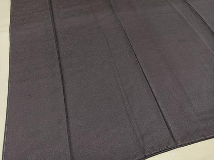 平和屋着物●上質な色無地 花地紋 胡桃色 正絹 逸品 未使用 AABJ0051ph